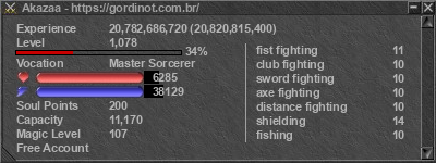 Signature for player Akazaa