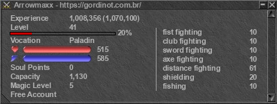 Signature for player Arrowmaxx