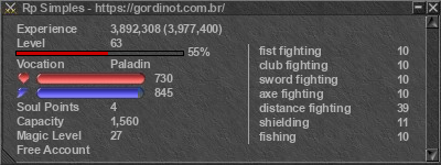 Signature for player Rp Simples