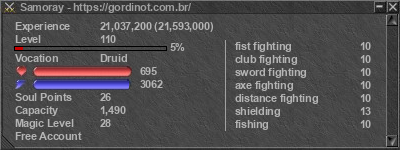 Signature for player Samoray