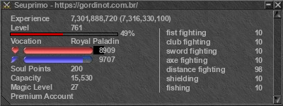 Signature for player Seuprimo